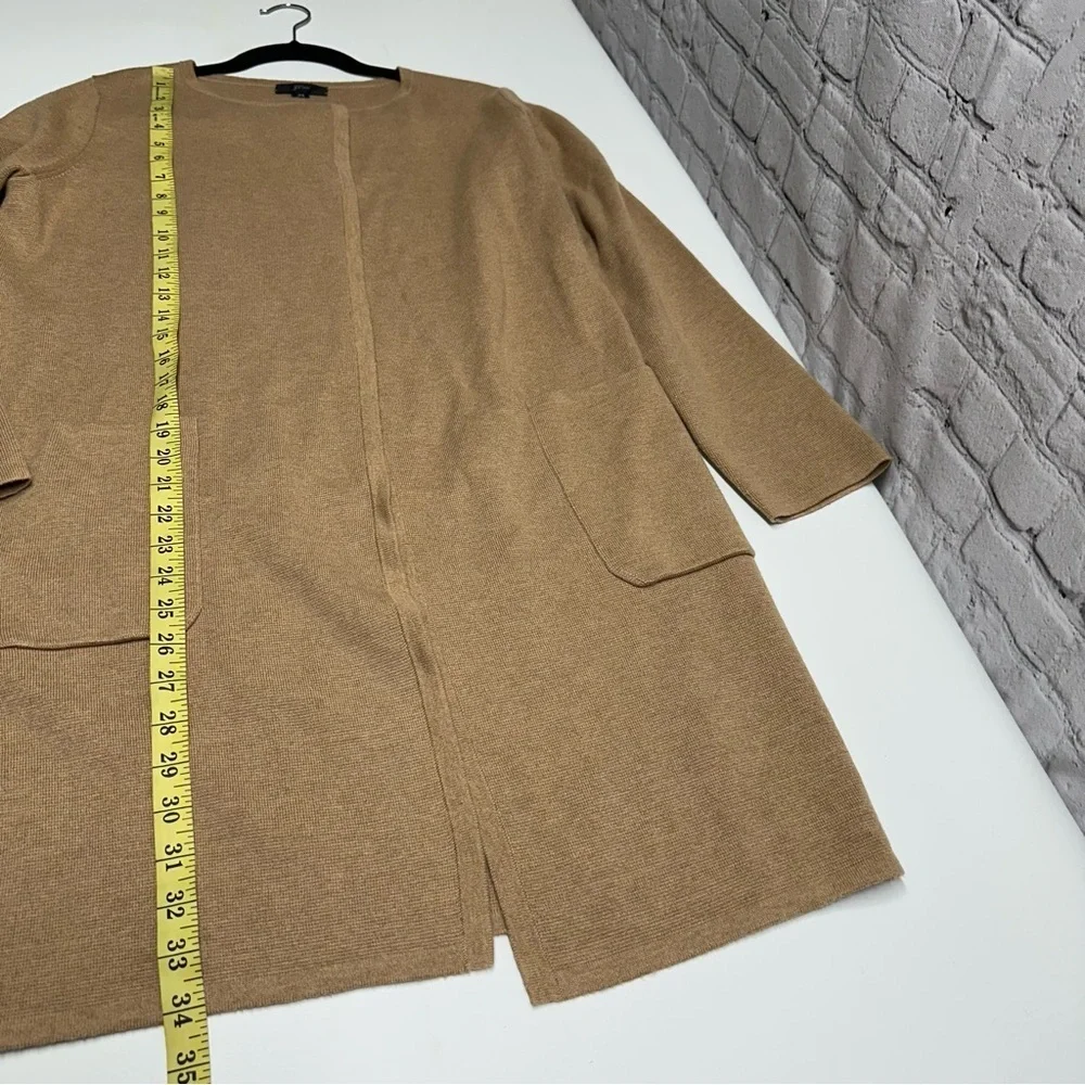 J Crew Juliette S open cardigan Sz XS cotton/wool/polyester blend